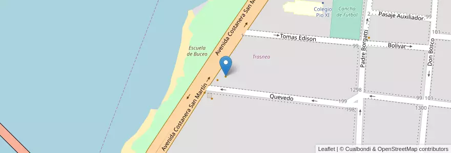 Mapa de ubicacion de Viejo Lobo en Argentinien, Chaco, Departamento Primero De Mayo, Municipio De Colonia Benítez.