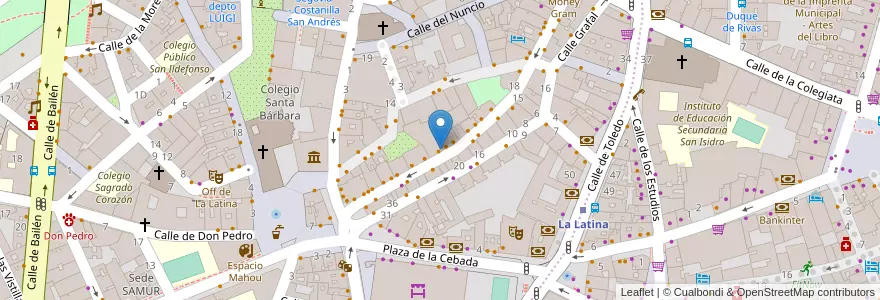 Mapa de ubicacion de Viejo Madrid en Испания, Мадрид, Мадрид, Área Metropolitana De Madrid Y Corredor Del Henares, Мадрид.