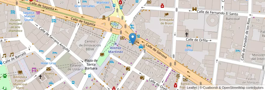 Mapa de ubicacion de Viena Capellanes en إسبانيا, منطقة مدريد, منطقة مدريد, Área Metropolitana De Madrid Y Corredor Del Henares, مدريد.