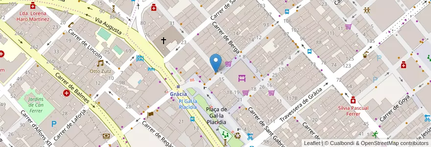 Mapa de ubicacion de Vigadi en Espanha, Catalunha, Barcelona, Barcelonès, Barcelona.