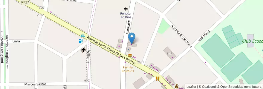 Mapa de ubicacion de Viktoria Group en Argentinië, Buenos Aires, Partido De Tigre, Rincón De Milberg.