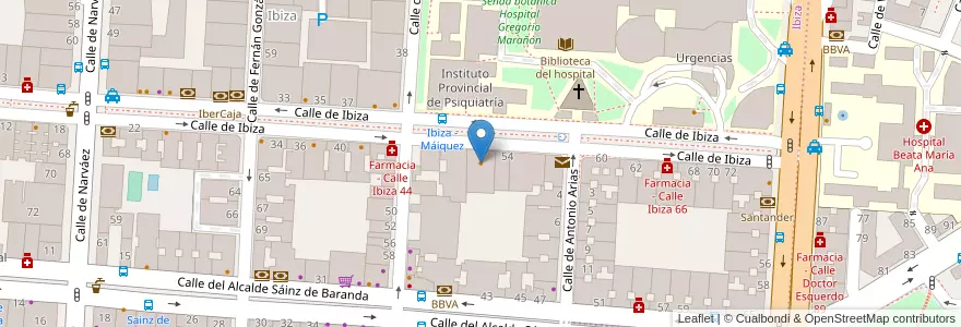 Mapa de ubicacion de Vil en スペイン, マドリード州, Comunidad De Madrid, Área Metropolitana De Madrid Y Corredor Del Henares, Madrid.