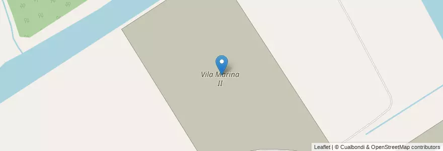 Mapa de ubicacion de Vila Marina II en Arjantin, Buenos Aires, Partido De Tigre, Dique Luján.