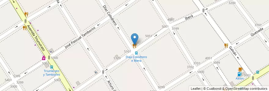 Mapa de ubicacion de Villa Urpizza, Villa Urquiza en Argentinien, Ciudad Autónoma De Buenos Aires, Comuna 12, Buenos Aires.