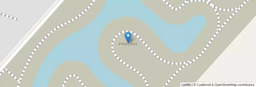 Mapa de ubicacion de Villalobos en Argentinië, Buenos Aires, Partido De Berazategui, Hudson.