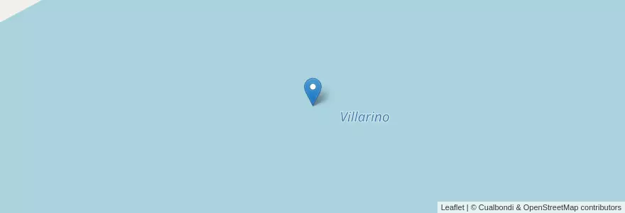 Mapa de ubicacion de Villarino en Argentine, Chili, Chubut, Departamento Futaleufú.