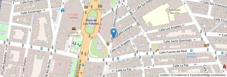 Mapa de ubicacion de Vinatería La Barrica en 스페인, 아스투리아스, 아스투리아스, Gijón/Xixón.