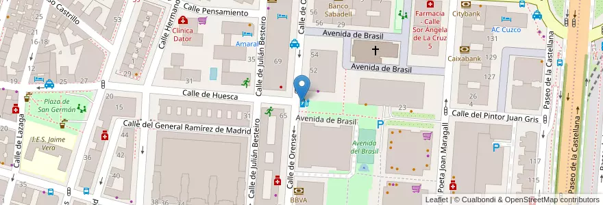 Mapa de ubicacion de Vinci Park en إسبانيا, منطقة مدريد, منطقة مدريد, Área Metropolitana De Madrid Y Corredor Del Henares, مدريد.