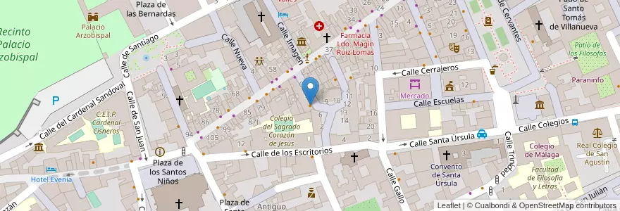 Mapa de ubicacion de Vinoteca Esencias de Gourmet en Испания, Мадрид, Мадрид, Área Metropolitana De Madrid Y Corredor Del Henares, Alcalá De Henares.