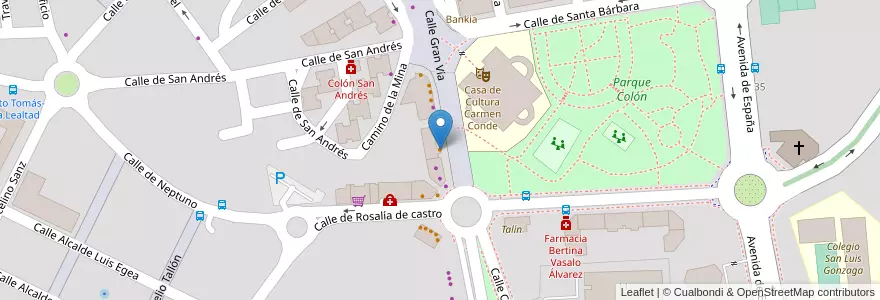 Mapa de ubicacion de Vips en Испания, Мадрид, Мадрид, Área Metropolitana De Madrid Y Corredor Del Henares, Majadahonda.