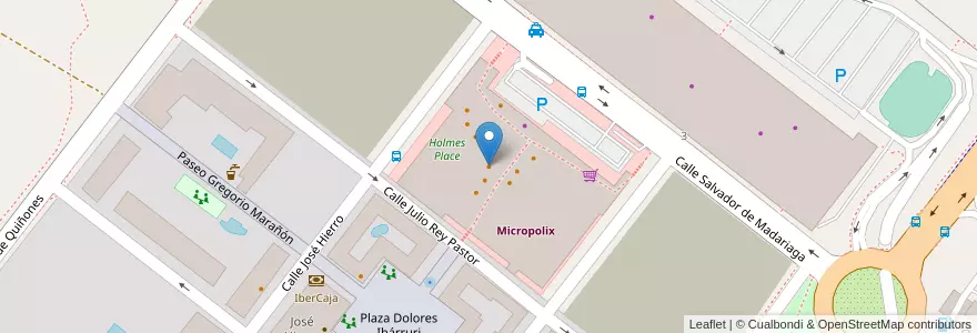 Mapa de ubicacion de VIPs Smart en Испания, Мадрид, Мадрид, Área Metropolitana De Madrid Y Corredor Del Henares, San Sebastián De Los Reyes.
