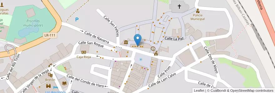 Mapa de ubicacion de Virginia Pub en Испания, Риоха, Риоха, Haro.
