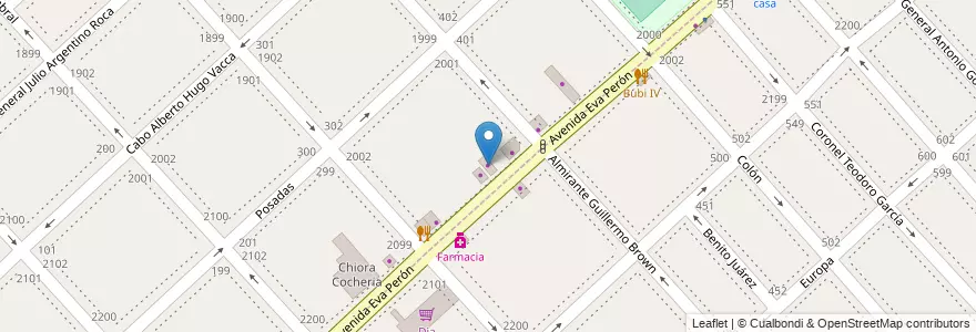 Mapa de ubicacion de Virtual House en 阿根廷, 布宜诺斯艾利斯省, Partido De La Matanza, Ramos Mejía.