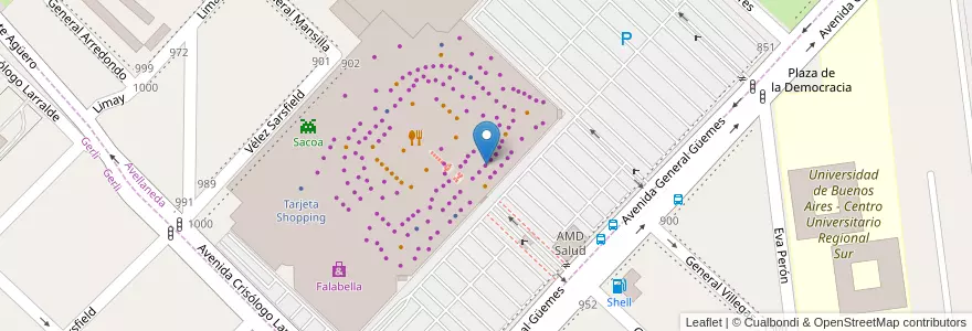 Mapa de ubicacion de +Visión Solaris en Arjantin, Buenos Aires, Partido De Avellaneda, Avellaneda.