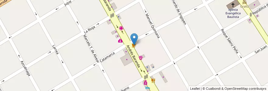 Mapa de ubicacion de Vissanto en Arjantin, Buenos Aires, Partido De Quilmes, Quilmes.
