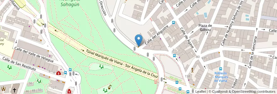 Mapa de ubicacion de Vistabella en Испания, Мадрид, Мадрид, Área Metropolitana De Madrid Y Corredor Del Henares, Мадрид.