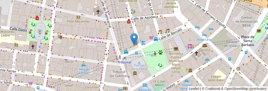 Mapa de ubicacion de Vitaca en スペイン, マドリード州, Comunidad De Madrid, Área Metropolitana De Madrid Y Corredor Del Henares, Madrid.
