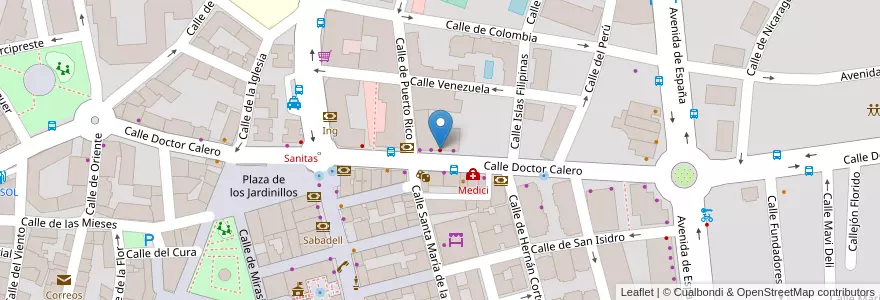 Mapa de ubicacion de Vitaldent en Spain, Community Of Madrid, Community Of Madrid, Área Metropolitana De Madrid Y Corredor Del Henares, Majadahonda.