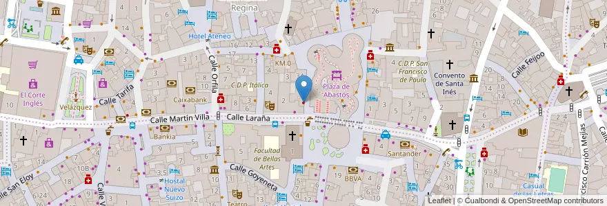 Mapa de ubicacion de VitalDent en España, Andalucía, Sevilla, Sevilla.