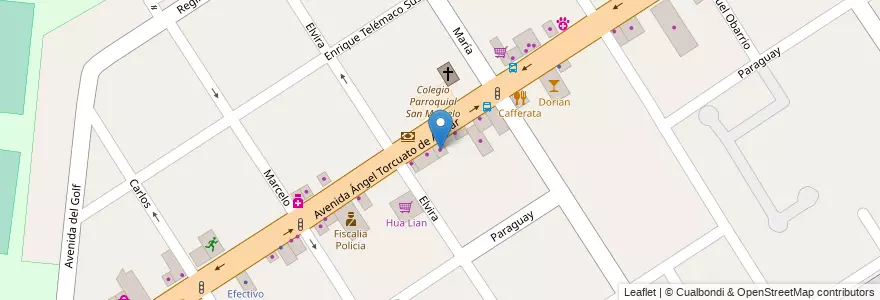 Mapa de ubicacion de Vivasol en Arjantin, Buenos Aires, Partido De Tigre, Don Torcuato.