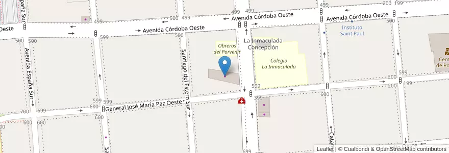 Mapa de ubicacion de Volkswagen - Goldstein en Argentine, San Juan, Chili, Capital.
