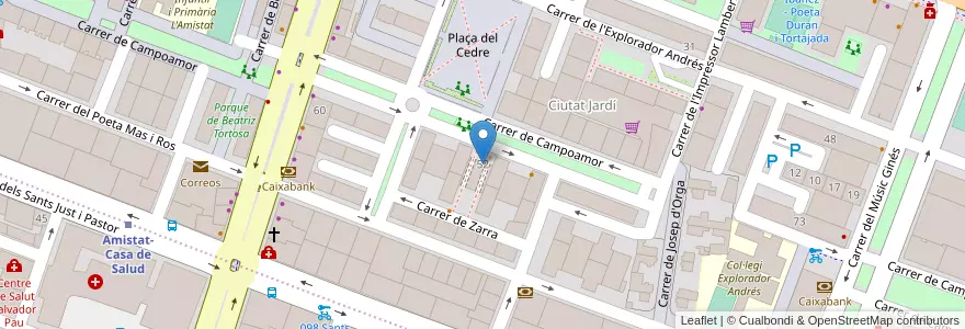 Mapa de ubicacion de Wah Wah Club en スペイン, バレンシア州, València / Valencia, Comarca De València, València.