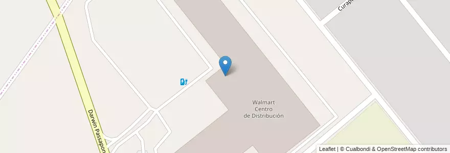 Mapa de ubicacion de Walmart Centro de Distribución en Argentina, Buenos Aires, Partido De Moreno, Cuartel V.