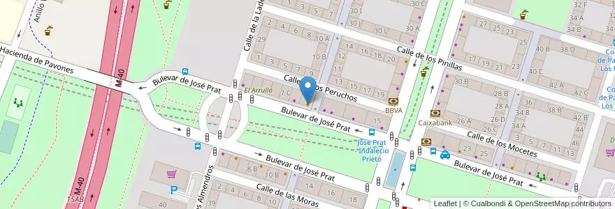 Mapa de ubicacion de Wang Xing en Испания, Мадрид, Мадрид, Área Metropolitana De Madrid Y Corredor Del Henares, Мадрид.