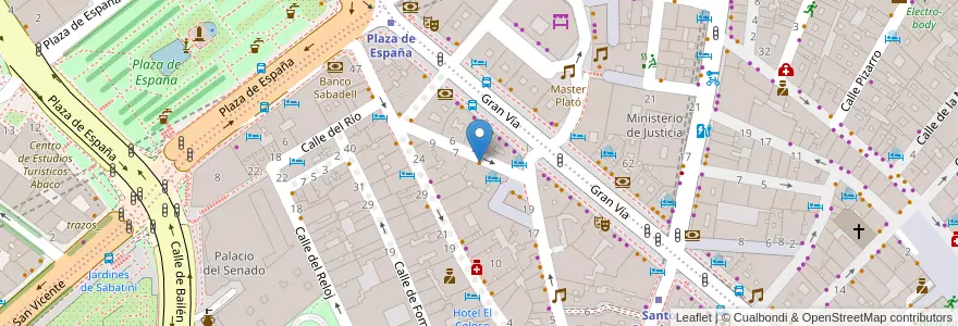 Mapa de ubicacion de Wasabi & Roll en Espanha, Comunidade De Madrid, Comunidade De Madrid, Área Metropolitana De Madrid Y Corredor Del Henares, Madrid.