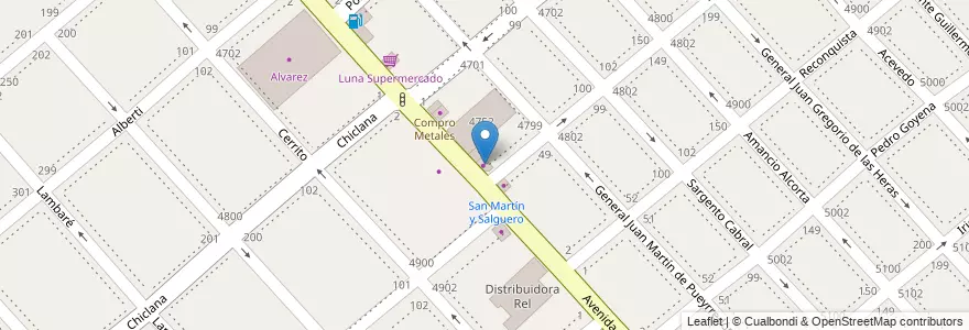 Mapa de ubicacion de We Rock en Arjantin, Buenos Aires, Partido De La Matanza, La Tablada.