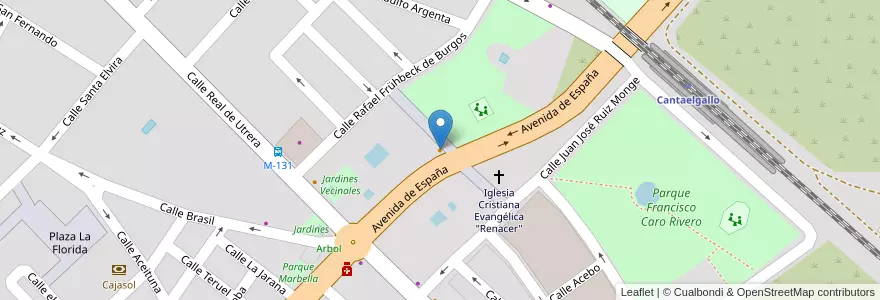 Mapa de ubicacion de Weekend en Espanha, Andaluzia, Sevilla, Dos Hermanas.