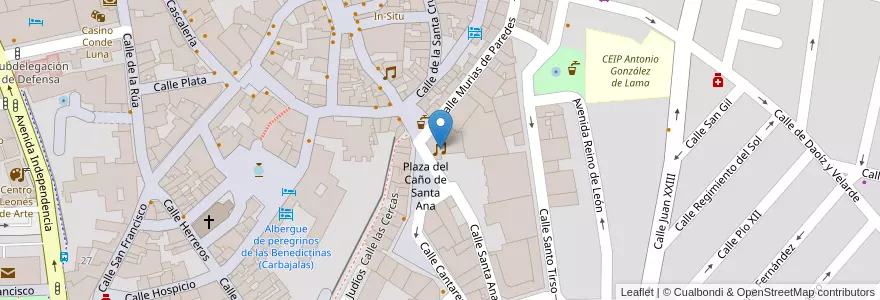 Mapa de ubicacion de weekend2 en Испания, Кастилия И Леон, Леон, Tierra De León, Леон.