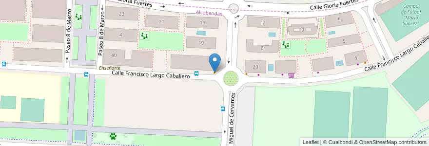 Mapa de ubicacion de Wenga en إسبانيا, منطقة مدريد, منطقة مدريد, Área Metropolitana De Madrid Y Corredor Del Henares, ألكوبينداس.