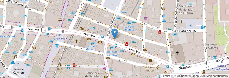 Mapa de ubicacion de Western Union en スペイン, マドリード州, Comunidad De Madrid, Área Metropolitana De Madrid Y Corredor Del Henares, Madrid.