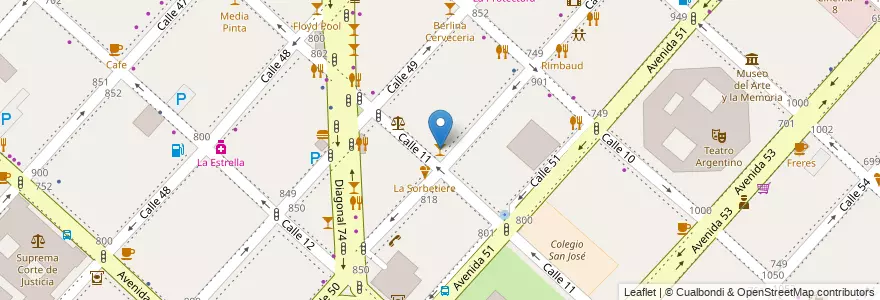 Mapa de ubicacion de Wilkenny, Casco Urbano en Arjantin, Buenos Aires, Partido De La Plata, La Plata.
