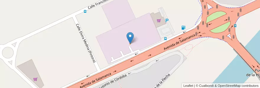 Mapa de ubicacion de Wok Asador en Spagna, Castilla Y León, Valladolid, Valladolid.