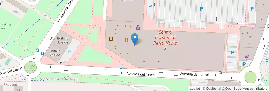 Mapa de ubicacion de Wok House en Spain, Community Of Madrid, Community Of Madrid, Área Metropolitana De Madrid Y Corredor Del Henares, San Sebastián De Los Reyes.
