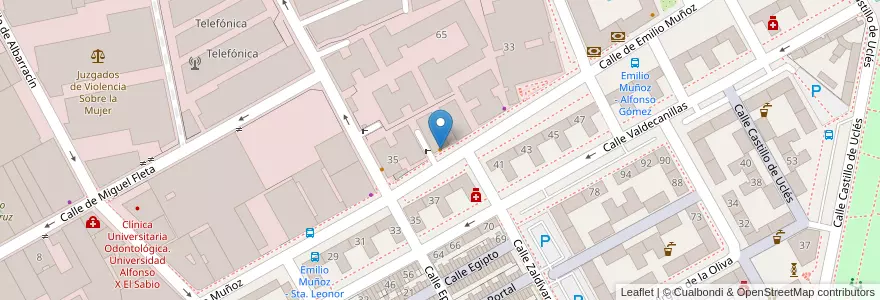 Mapa de ubicacion de Wok Shanghái en İspanya, Comunidad De Madrid, Comunidad De Madrid, Área Metropolitana De Madrid Y Corredor Del Henares, Madrid.