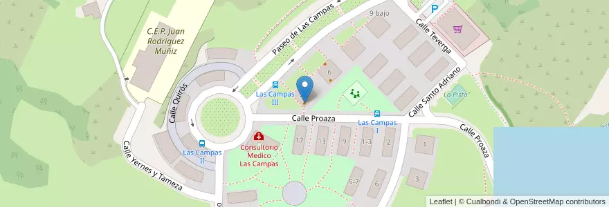 Mapa de ubicacion de Xolot en Испания, Астурия, Астурия, Овьедо.