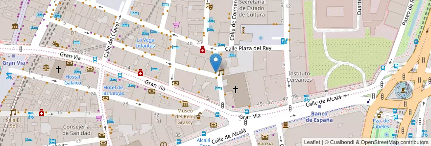 Mapa de ubicacion de Yakitoro by Chicote en Sepanyol, Comunidad De Madrid, Comunidad De Madrid, Área Metropolitana De Madrid Y Corredor Del Henares, Madrid.