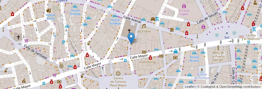 Mapa de ubicacion de Yambala en スペイン, マドリード州, Comunidad De Madrid, Área Metropolitana De Madrid Y Corredor Del Henares, Madrid.