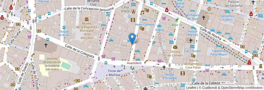 Mapa de ubicacion de Yatai Market en Испания, Мадрид, Мадрид, Área Metropolitana De Madrid Y Corredor Del Henares, Мадрид.