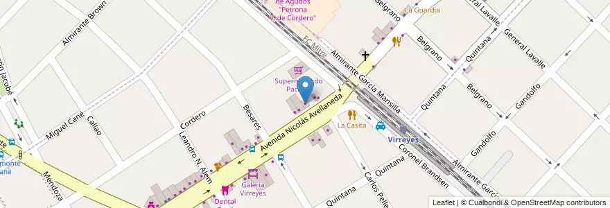 Mapa de ubicacion de Yessica en Argentinien, Provinz Buenos Aires, Partido De San Fernando, Victoria.