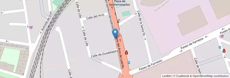 Mapa de ubicacion de Yoly en スペイン, カスティーリャ・イ・レオン州, Valladolid, Valladolid.