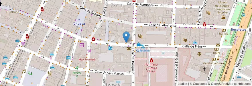 Mapa de ubicacion de Younique en Espanha, Comunidade De Madrid, Comunidade De Madrid, Área Metropolitana De Madrid Y Corredor Del Henares, Madrid.