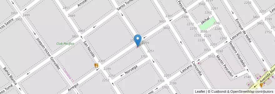 Mapa de ubicacion de Your Own Way, Villa del Parque en Arjantin, Ciudad Autónoma De Buenos Aires, Buenos Aires, Comuna 11.