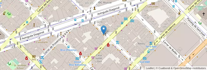 Mapa de ubicacion de Yuan Man en Espagne, Catalogne, Barcelone, Barcelonais, Barcelone.