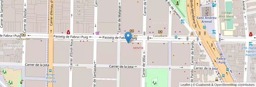 Mapa de ubicacion de ZADIZ, SL en Espanha, Catalunha, Barcelona, Barcelonès, Barcelona.