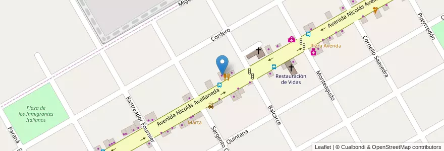 Mapa de ubicacion de Zingueria en Argentina, Buenos Aires, Partido De San Fernando, Victoria.