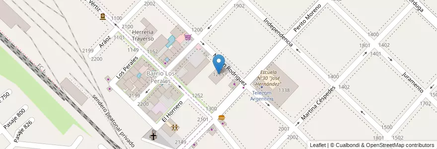 Mapa de ubicacion de Zocalis SRL en Argentine, Province De Buenos Aires, Partido De San Isidro, Villa Adelina.
